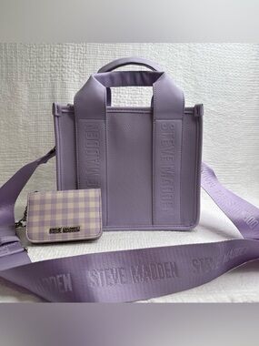 Steve Madden LT Orchid Satchel 💜